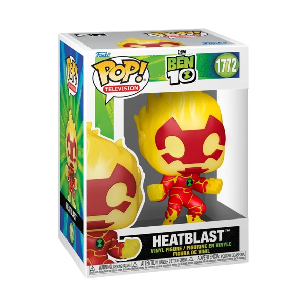 Funko Pop! Heatblast,  Ben 10