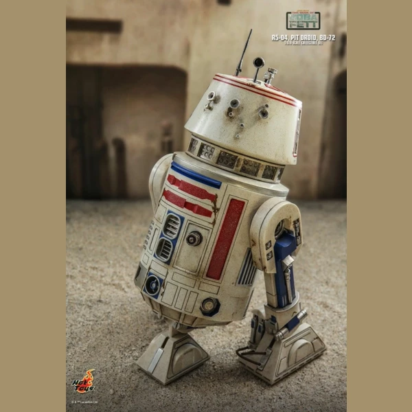 Hot Toys R5-D4, Pit Droid, BD-72, Star Wars: The Book of Boba Fett