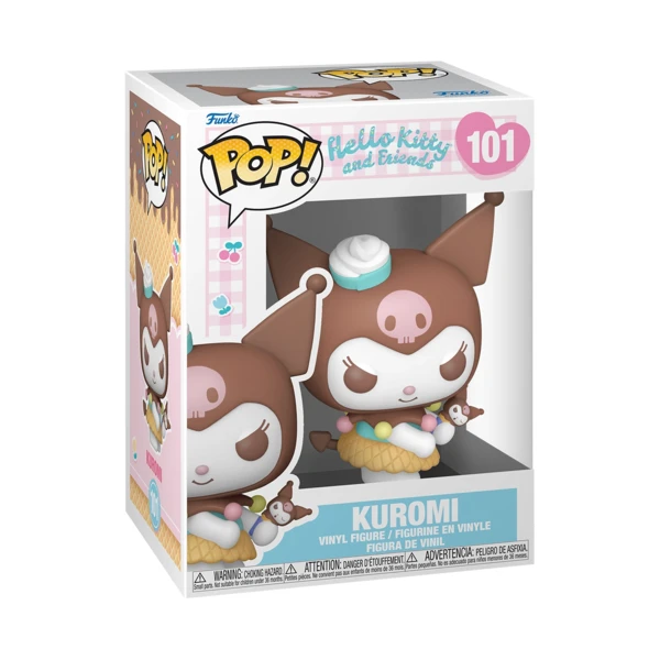Funko Pop! Kuromi With Ice Cream, Hello Kitty And Friends