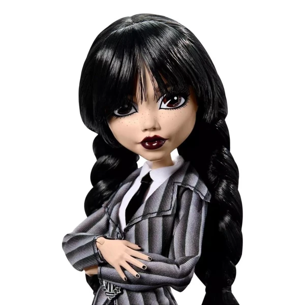 Monster High Wednesday Addams in Nevermore Academy Uniform