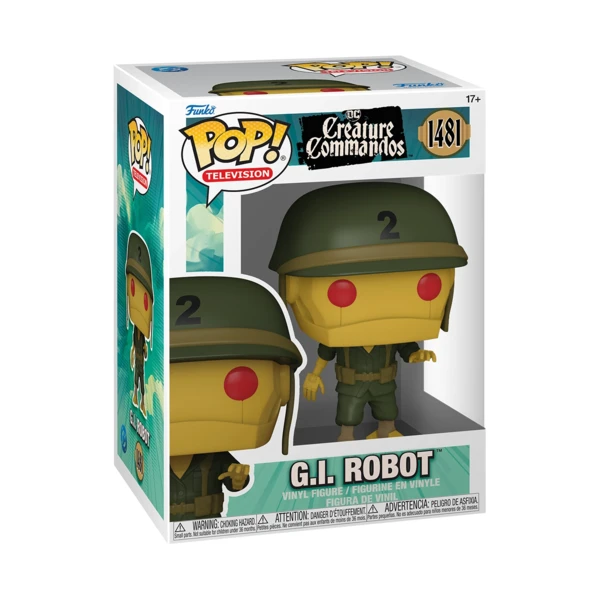 Funko Pop! G.I. Robot, Creature Commandos