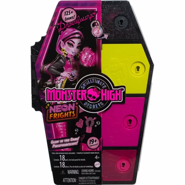 Monster High Draculaura, Neon Frights, Skulltimate Secrets