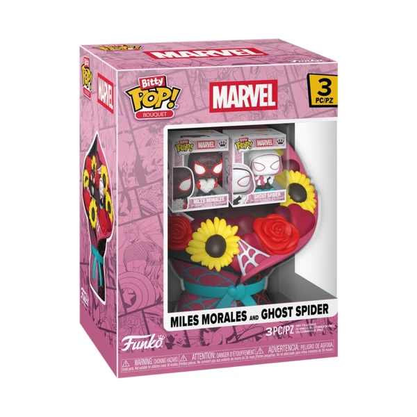 Funko Pop! Mile Morales & Ghost Spider, Spider-man