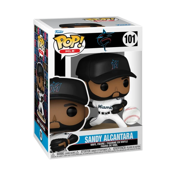 Funko Pop! Sandy Alcntara, MLB: Miami Marlins