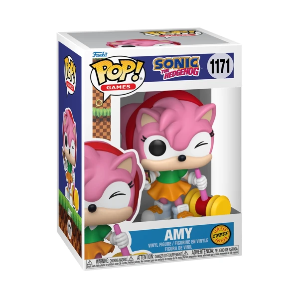 Funko Pop! Amy Rose with Piko Hammer, Sonic The Hedgehog
