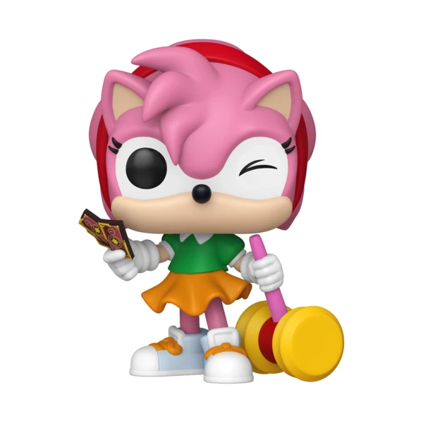 Funko Pop! Amy Rose with Piko Hammer, Sonic The Hedgehog
