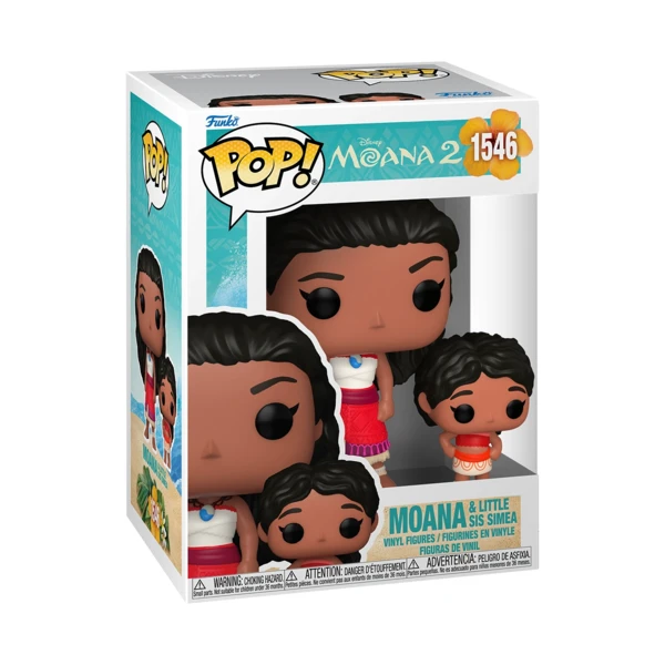 Funko Pop! Moana And Little Sis Simea, Moana 2