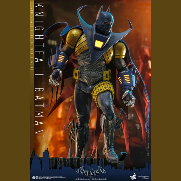 Hot Toys Batman: Arkham Origins - Knightfall Batman (LED Light-Up Function)