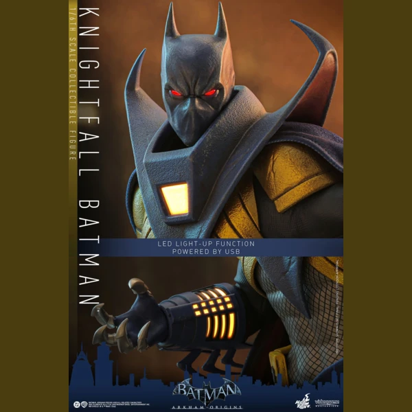 Hot Toys Batman: Arkham Origins - Knightfall Batman (LED Light-Up Function)