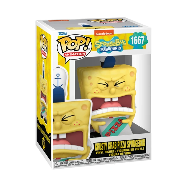 Funko Pop! Krusty Krab Pizza Spongebob, Spongebob Squarepants