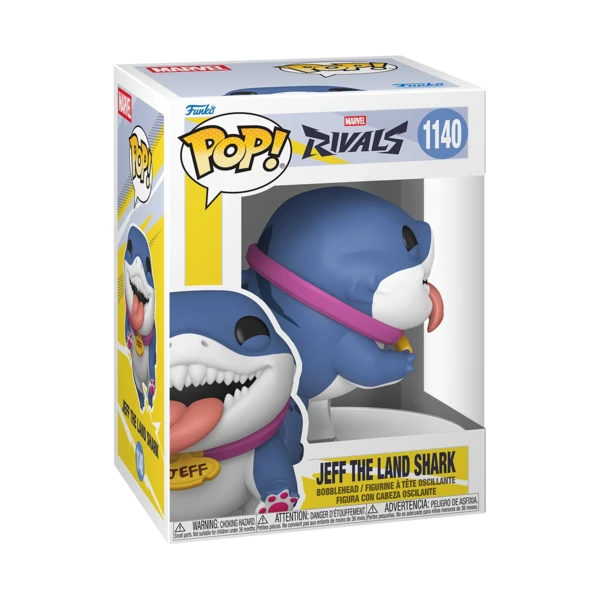 Funko Pop! Jeff The Land Shark, Marvel Rivals