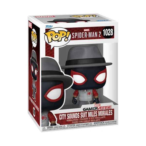 Funko Pop! City Sounds Miles Morales, Spider-Man 2