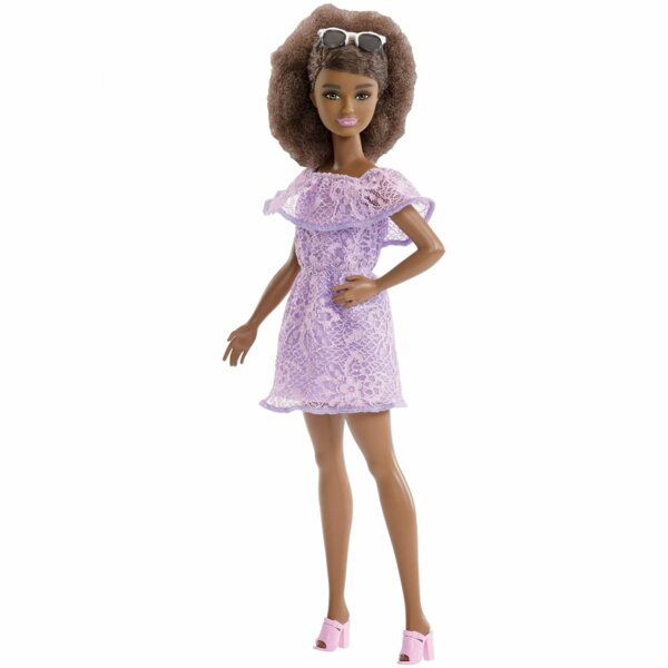 Barbie Fashionistas №093 – Purple Lace Romper – Petite 