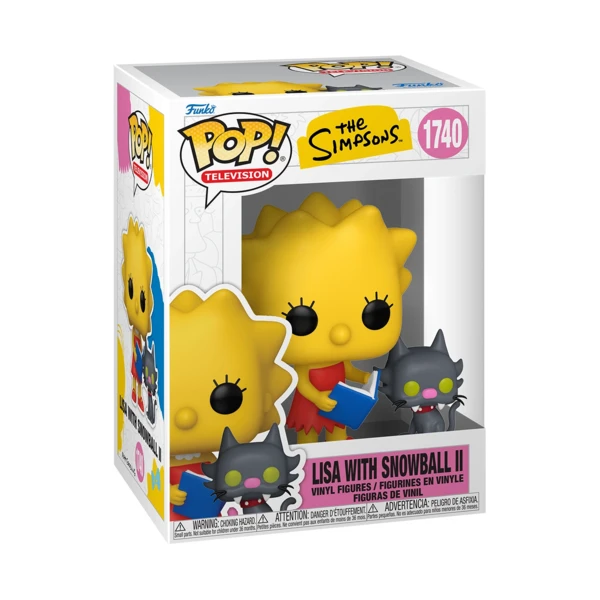 Funko Pop! Lisa With Snowball II, The Simpsons