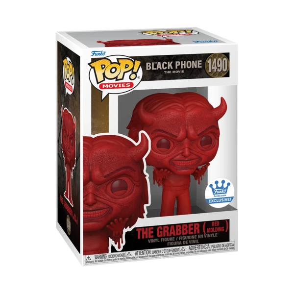 Funko Pop! The Grabber (Red Molding), Black Phone: The Movie