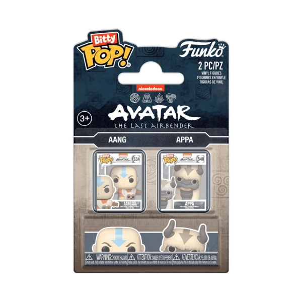 Funko Pop! Aang & Appa 2-Pack, Bitty Pop!
