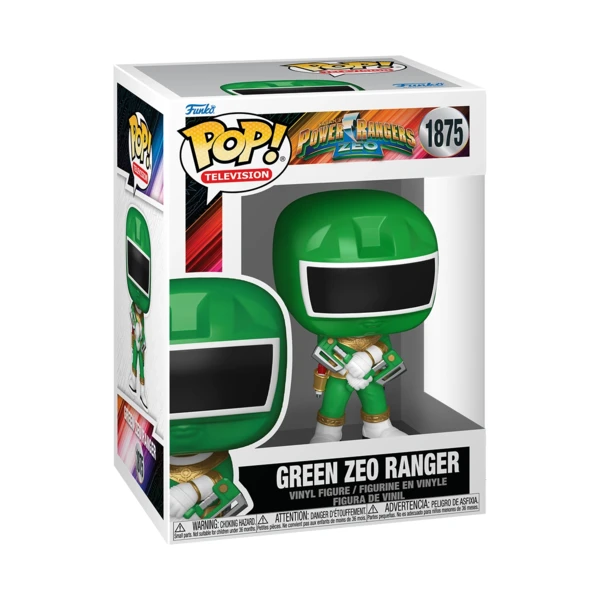 Funko Pop! Green Zeo Ranger, Movies & TV