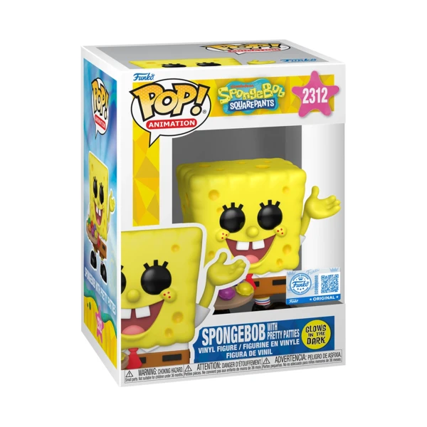 Funko Pop! SpongeBob with Pretty Patties, Spongebob Squarepants
