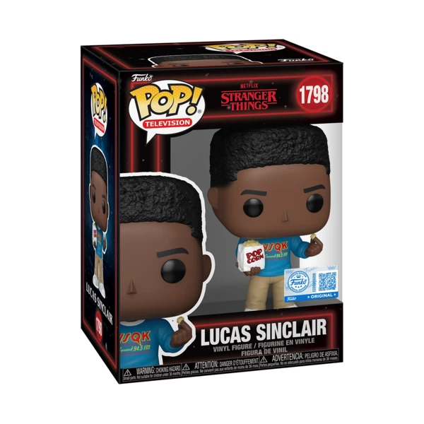 Funko Pop! Lucas Sinclair with Popcorn, Horror