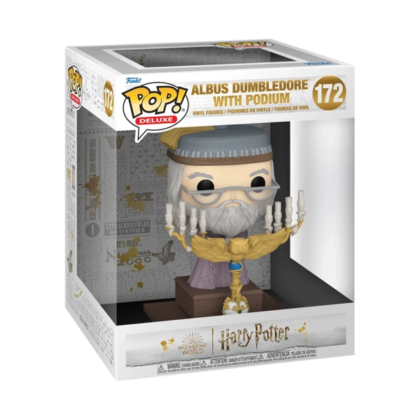 Funko Pop! DELUXE Albus Dumbledore With Podium, Harry Potter And The Prisoner Of Azkaban