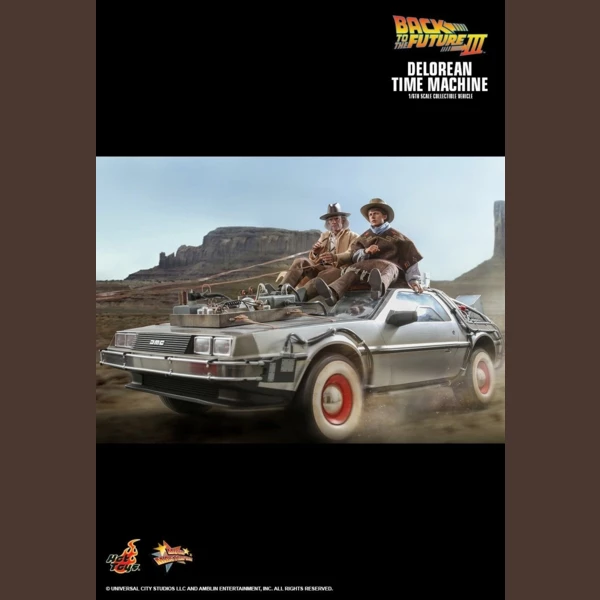 Hot Toys DeLorean Time Machine, Back to the Future III