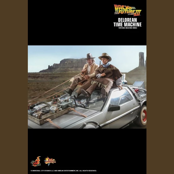 Hot Toys DeLorean Time Machine, Back to the Future III