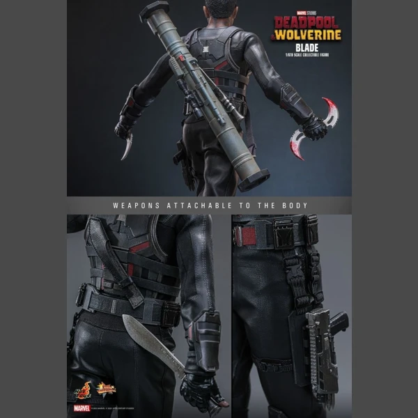 Hot Toys Blade, Deadpool & Wolverine