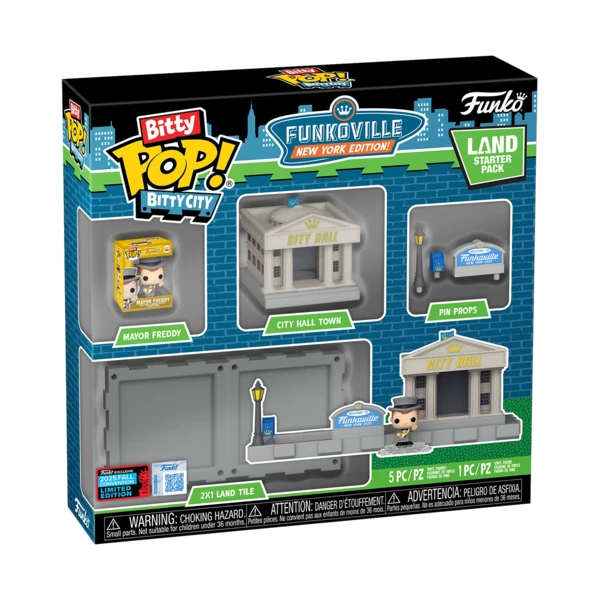 Funko Pop! Bitty City Funkoville New York Edition Land Starter Pack, Bitty Pop!