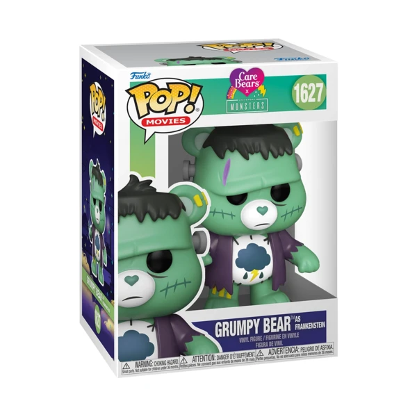 Funko Pop! Grumpy Bear As Frankenstein, Care Bears X Universal Monsters