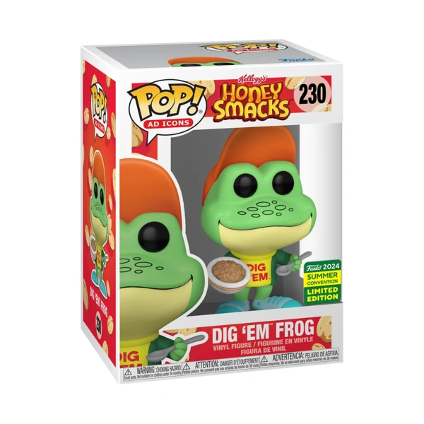 Funko Pop! Dig 'Em Frog - Honey Smacks, Kellogg's