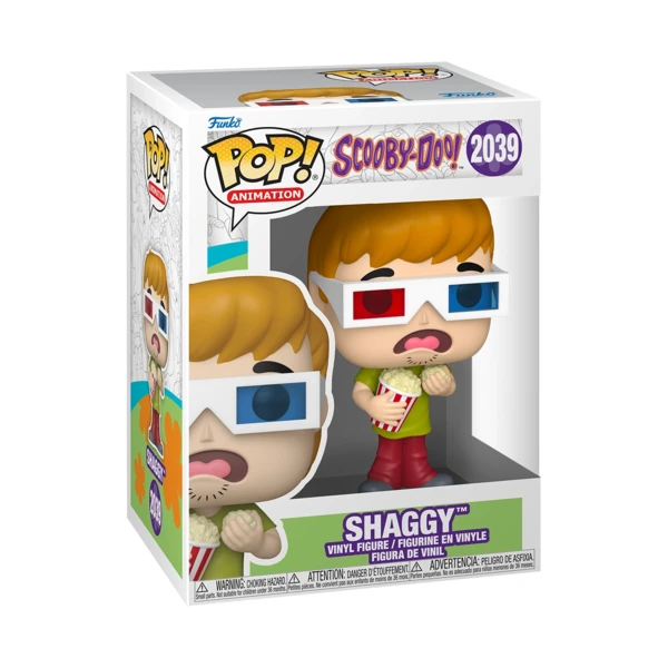 Funko Pop! Shaggy (In 3D Glasses),  Scooby-Doo!