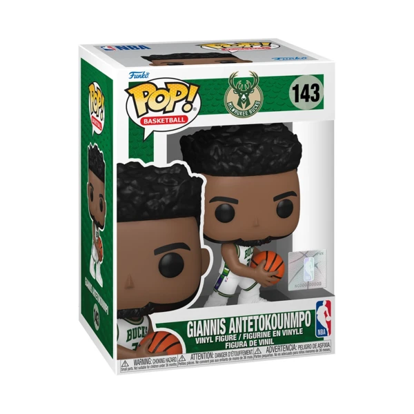 Funko Pop! Giannis Antetokounmpo,  NBA: Bucks (Ce'21)