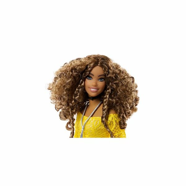 Barbie Fashionistas №085 – Glam Boho Doll & Fashions – Curvy 