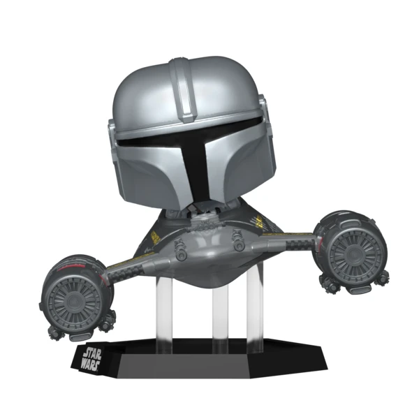 Funko Pop! RIDE The Mandalorian In N-1 Starfighter (With R5-D4), Star Wars