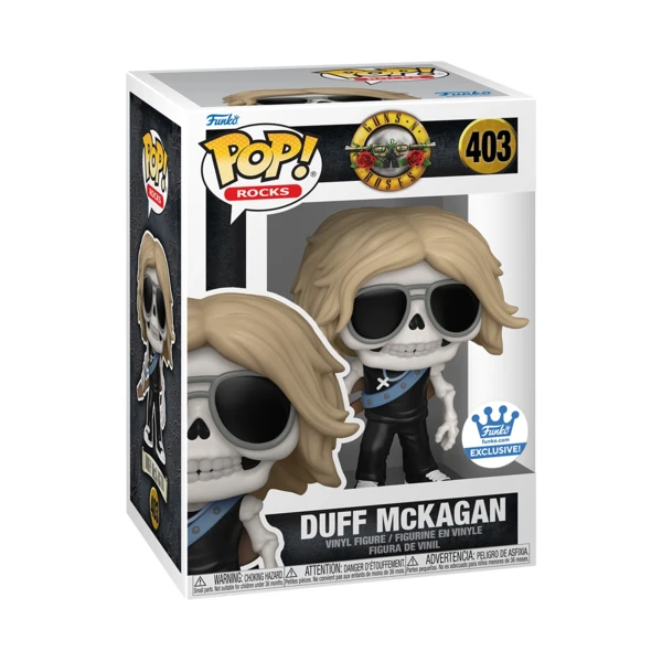 Funko Pop! Duff Mckagan (Skeleton), Guns N' Roses