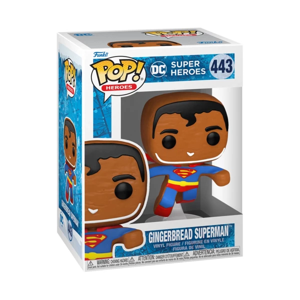 Funko Pop! Gingerbread Superman, DC Superheroes