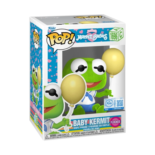 Funko Pop! Baby Kermit (Flocked), Disney
