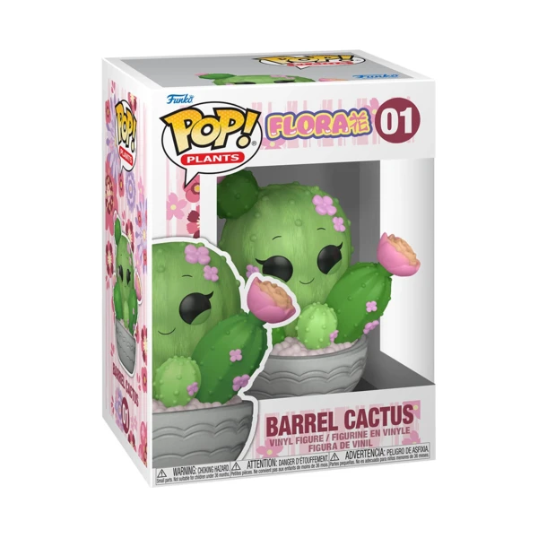Funko Pop! Barrel Cactus Funko Flora, Kawaii Plants