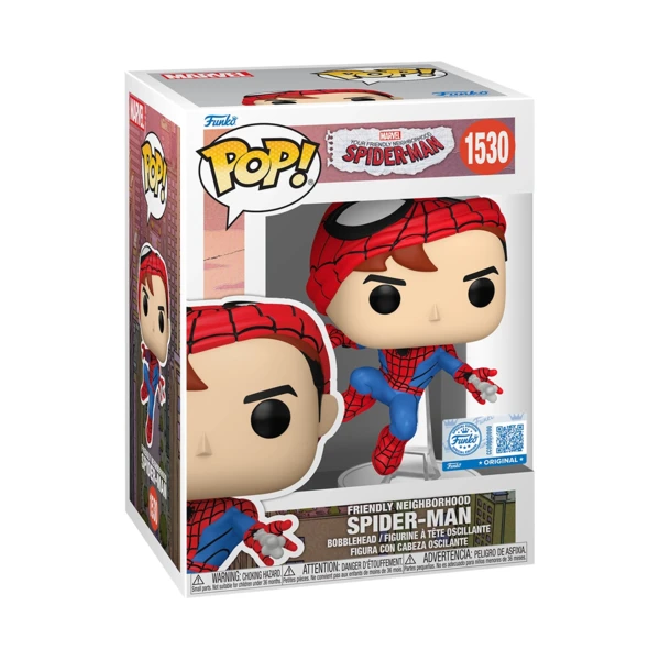 Funko Pop! Friendly Neighborhood Spider-Man (Unmasked)