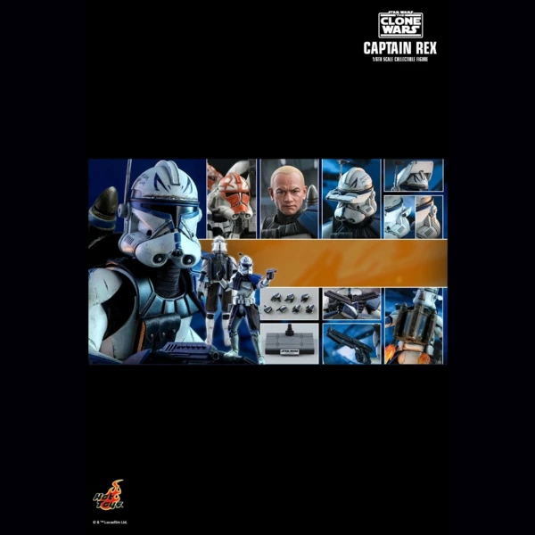 Hot Toys Captain Rex, Star Wars: The Clone Wars