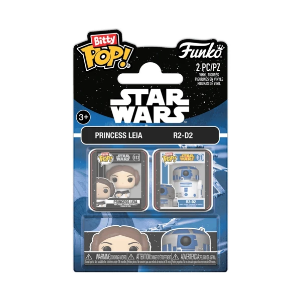 Funko Pop! Princess Leia & R2-D2 2-Pack, Star Wars