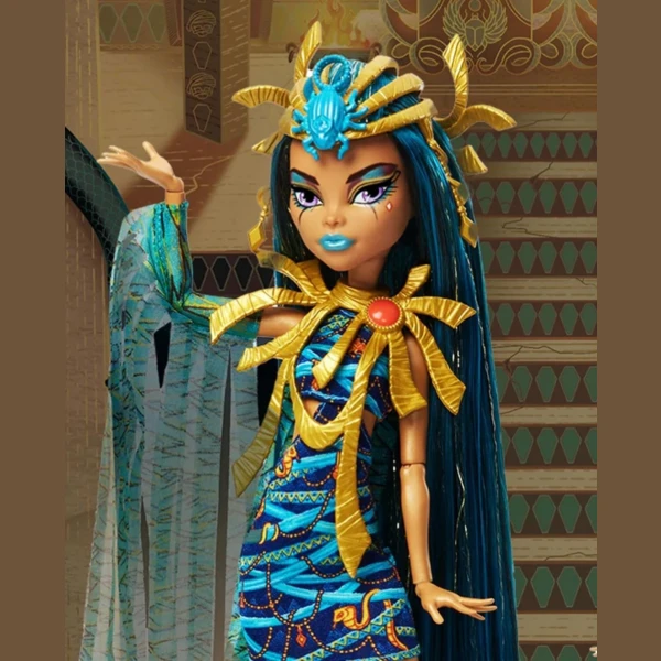 Monster High Mummy Majesties Cleo and Nefera De Nile, Two-Pack