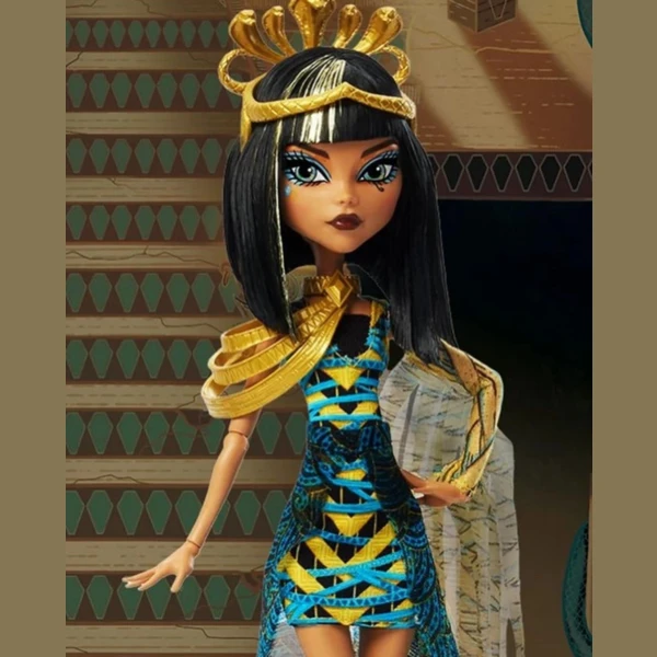 Monster High Mummy Majesties Cleo and Nefera De Nile, Two-Pack