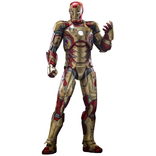Hot Toys Iron Man 3 - Iron Man Mk 42 (Battle Damaged)