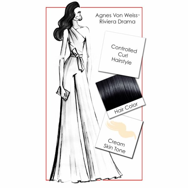 Fashion Royalty Riviera Drama Agnes Von Weiss, Collection (2017)