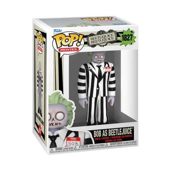 Funko Pop! Bob As Beetlejuice, Beetlejuice Beetlejuice