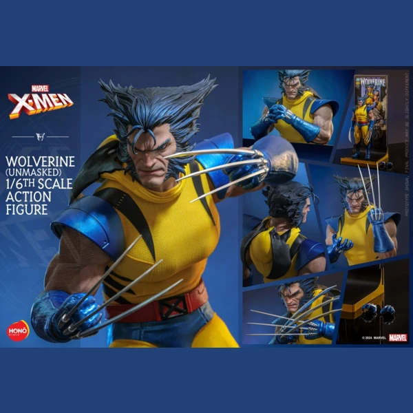 Hot Toys X-Men - Wolverine Unmasked (Deluxe)