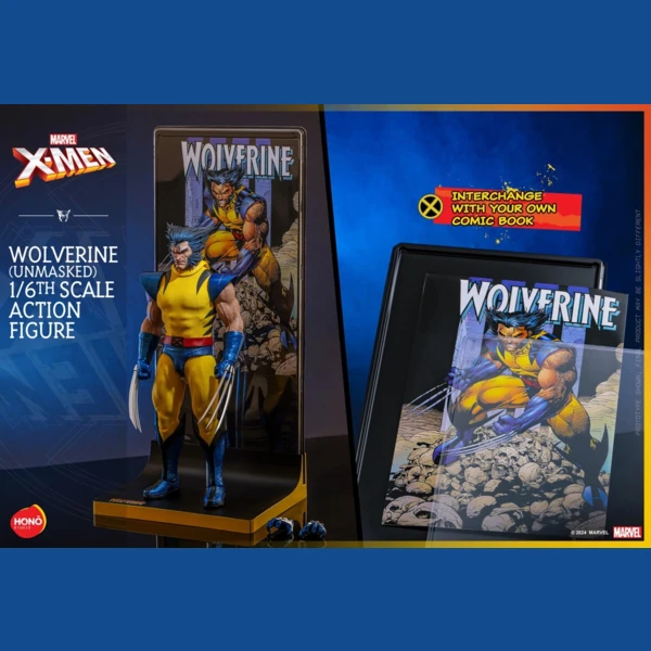 Hot Toys X-Men - Wolverine Unmasked (Deluxe)
