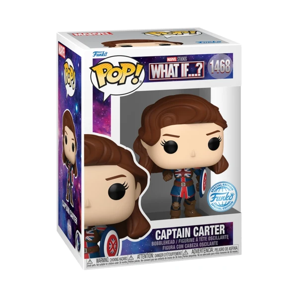 Funko Pop! Captain Carter (1602), Marvel: What If...?