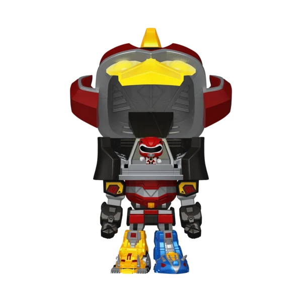 Funko Pop! Bitty Bot Megazord with Red Ranger, Movies & TV